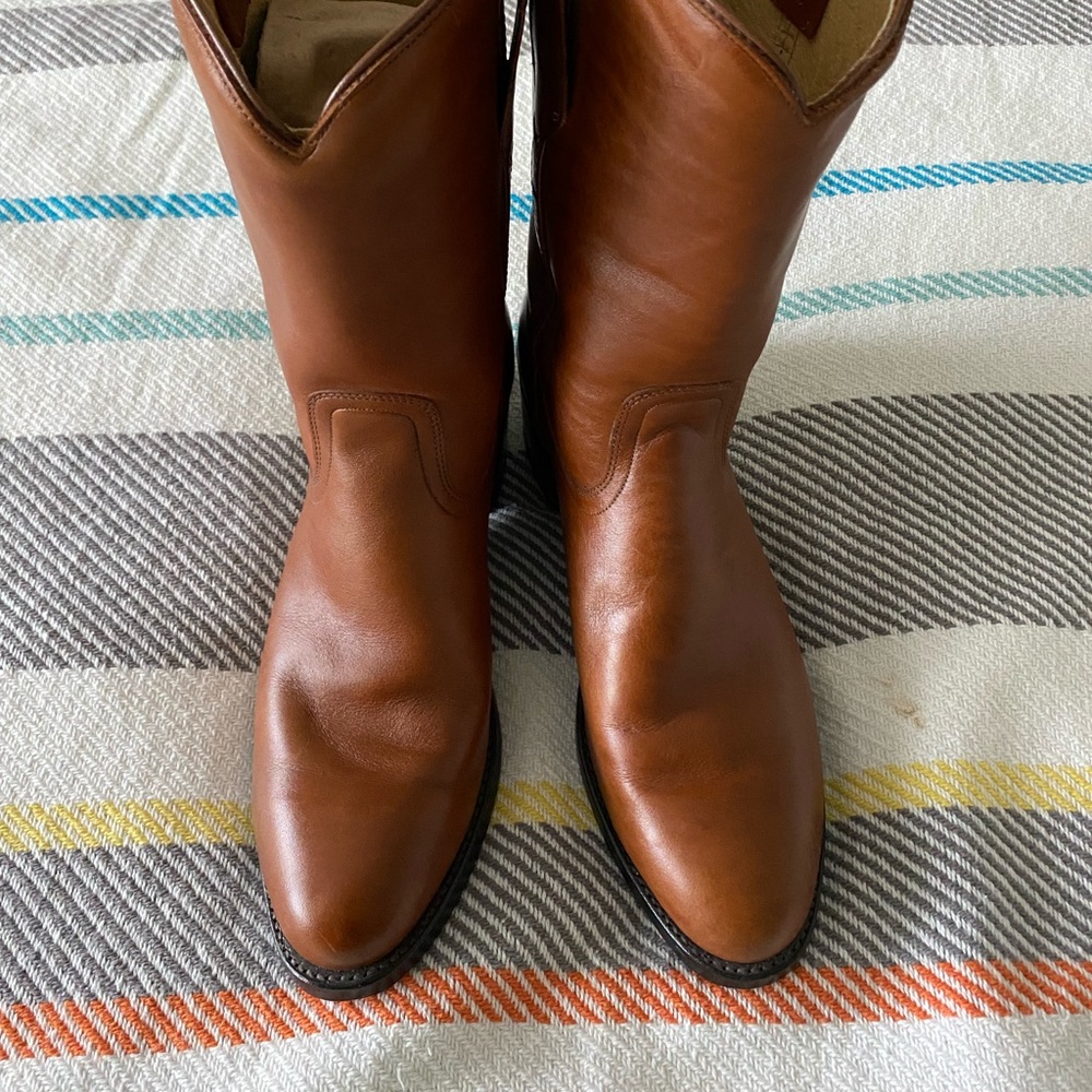 Frye Men’s Leather Cowboy Boots